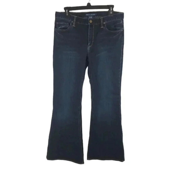 {Polo Ralph Lauren} Western Boot Cut Delancey 740 Equestrian Embroidered - Picture 1 of 15